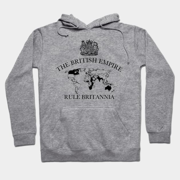 RULE BRITANNIA Hoodie by bumblethebee